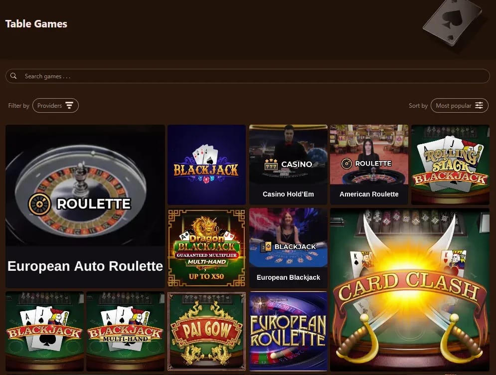 Cocoa Casino sichere Online-Tischspiele Deutschland